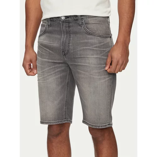 Lee Jeans kratke hlače 5 Pocket 112349330 Siva Regular Fit