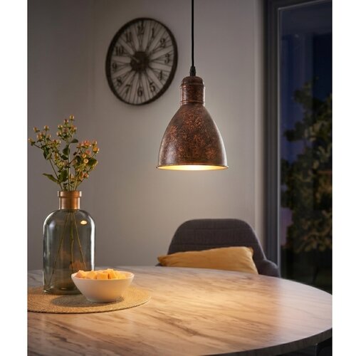Eglo 49492 - visilica priddy 1, 1x E27/60W/230V Slike