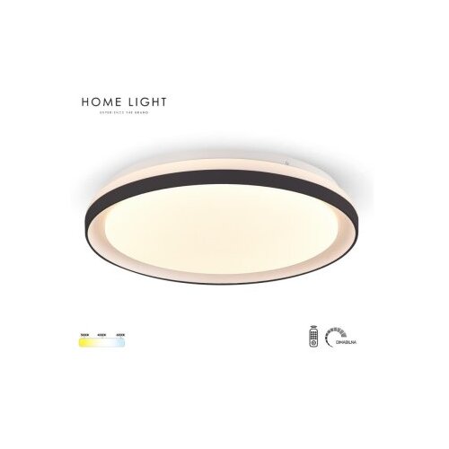 Solea 124 plafonska svetiljka 24/48W cct crna dim Cene