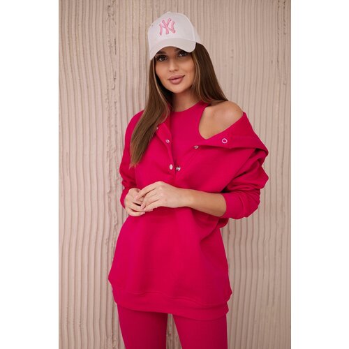 Kesi 3-in-1 Fuchsia Sweatshirt, Top & Leggings Set Cijene
