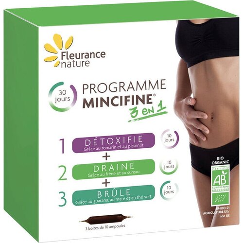 Fleurance Nature Mincifine&reg; 3-in-1-Programm, bio - 30 ampul. Cijene