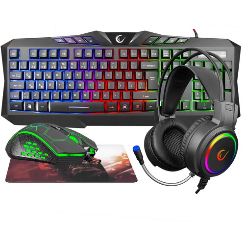 Rampage set tastatura i mis km-404 argenti ( 19727 ) Slike