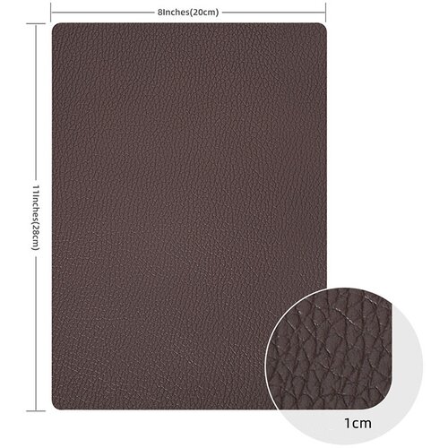 INF Samolepilni na&scaron;itek iz PU usnja DarkBrown, (21536310) Cene