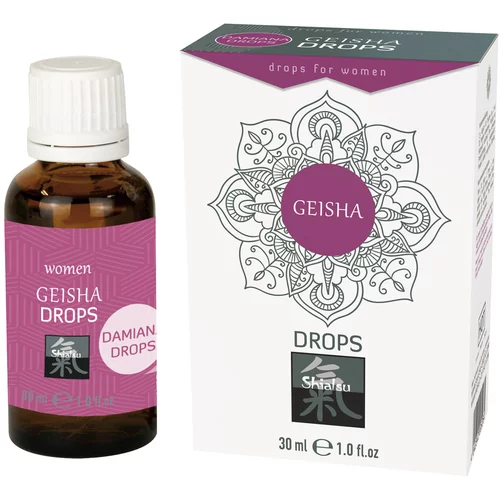 Shiatsu Stimulacijske kapljice Geisha Drops, 30 ml