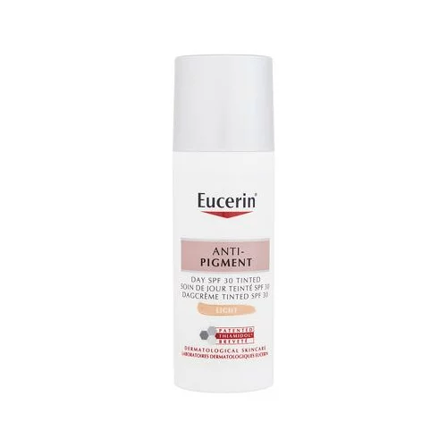Eucerin Anti-Pigment Tinted Day Cream dnevna krema za obraz 50 ml odtenek Light za ženske