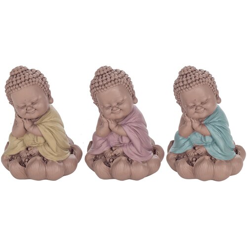Signes Grimalt Kipci in figurice Buddha Figura Meditira 3 Uni. Kostanjeva Cene
