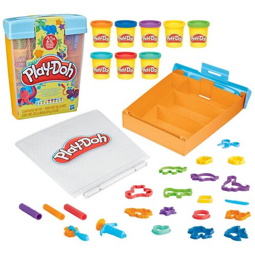 PLAY-DOH set Životinje u koferu za kreativno oblikovanje, 3+ Slike