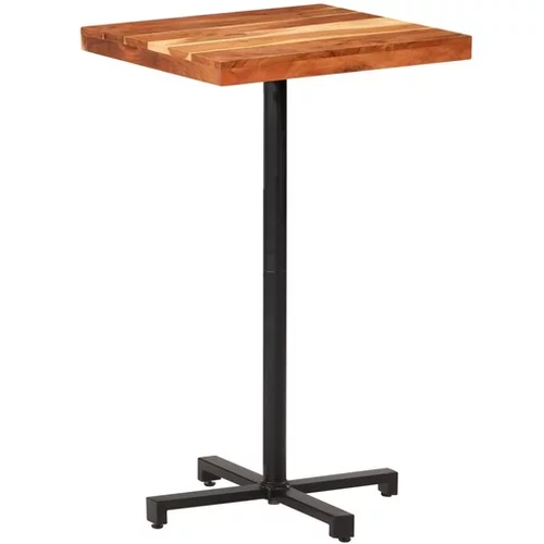  Barska miza kvadratna 60x60x110 cm trakacijev les