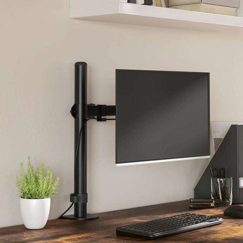  Nosilec za monitor črno jeklo VESA 75/100 mm, (21007387) Cene