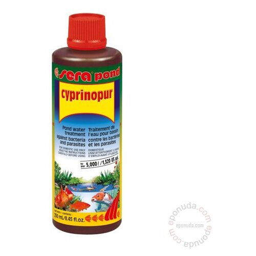 Sera lek protiv ribljih vaši Cyprinopur, 250 ml Slike