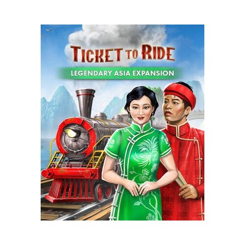 Steam ticket to ride&reg;: legendary asia expansion (dlc) key (pc) global Cene