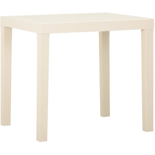 vidaXL Vrtni stol bijeli 79 x 65 x 72 cm plastični Cijene