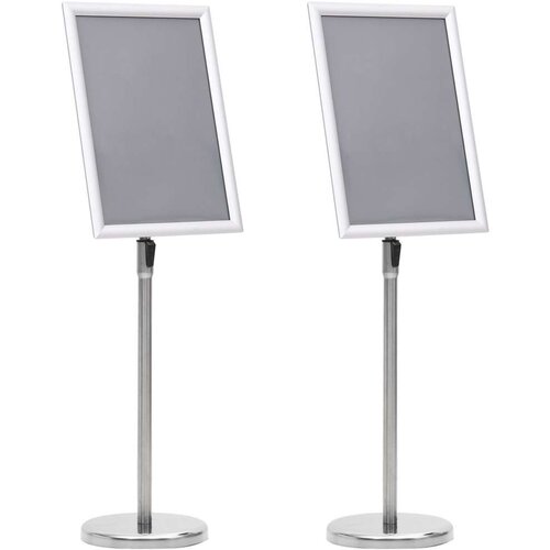  A3 Pedestal stalci za plakate 2 kom Srebrni Aluminijska Legura Cijene