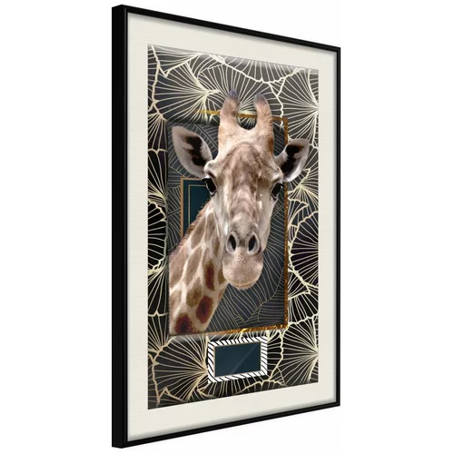  Poster - Giraffe in the Frame 20x30
