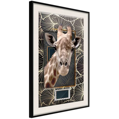  Poster - Giraffe in the Frame 20x30