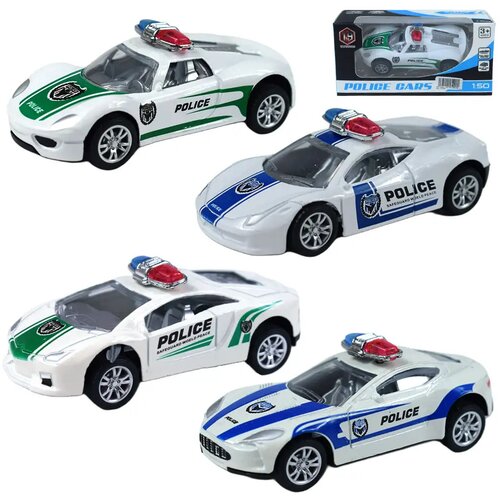 Magic Toys Police Cars: Kovinski policijski avtomobili v različnih različicah 1/50 1db Cene