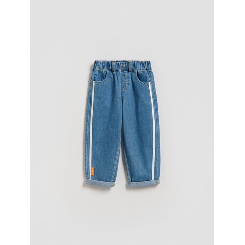Reserved Traperice relaxed fit - plavo Cene