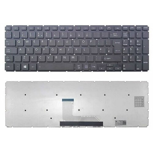 Xrt Europower tastatura za laptop toshiba satellite L50-B, L50D-B series L50-C Slike