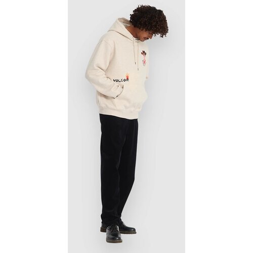Volcom Fa Mickey Mason Po Pulover s kapuco dust heather Slike