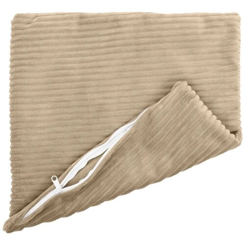  Presvlaka za jastuk 2 pcs HEERLEN Sivosmeđa 45 x 45 cm Kord - Sivosmeđa 45 x 45 cm 2 Cene