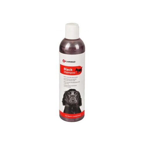 Flamingo &amp;scaron;ampon za crne pse black coat 300ml Slike