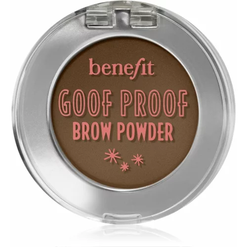 Benefit Goof Proof Brow Powder puder za obrvi odtenek 3,75 Warm Medium Brown 1,9 g