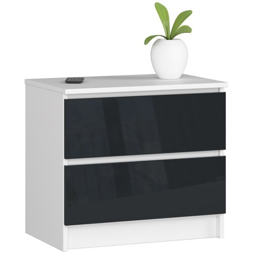 AKORD KOMODA K60 2SZ CLP GRAFITNI GLE&amp;Scaron;Č, (21702762) Slike