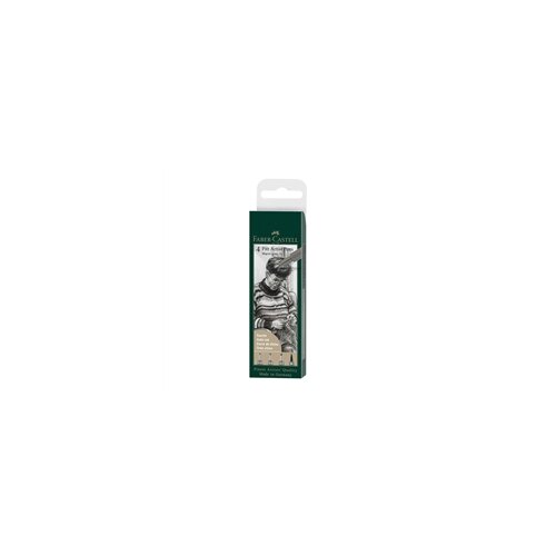 Faber-Castell Flomasteri Pitt 273, sivi, 4 komada Cijene