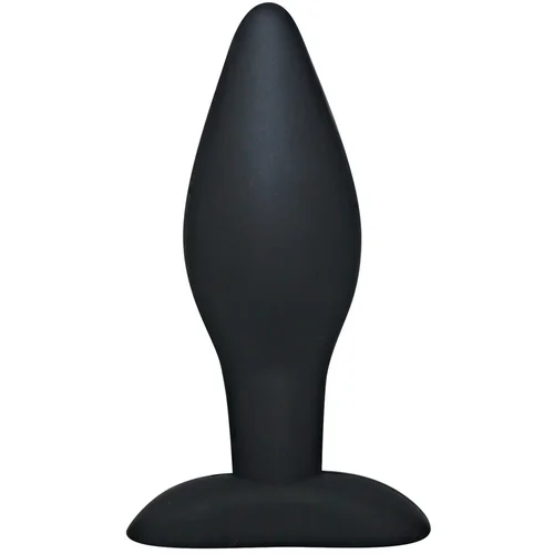 Black Velvets Silicone Butt Plug 12cm