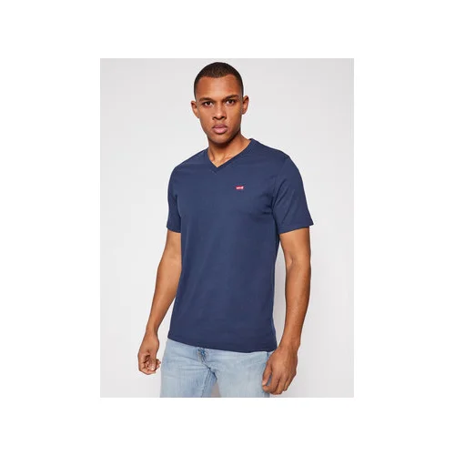 Levi's Majica Original Housemark Tee 85641-0002 Mornarsko modra Standard Fit