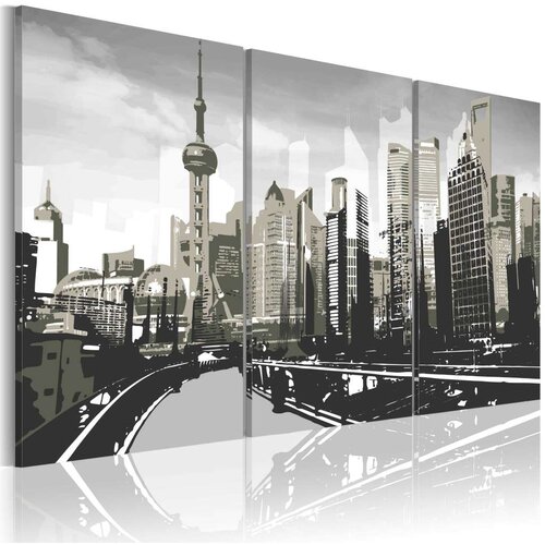  Slika - Grey Shanghai 60x40 Slike