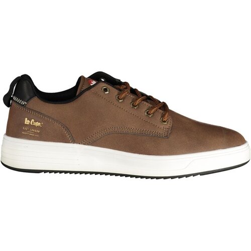 Lee Cooper mu&amp;scaron;ke tenisice LCM629505 s crnim detaljima smeđe Slike