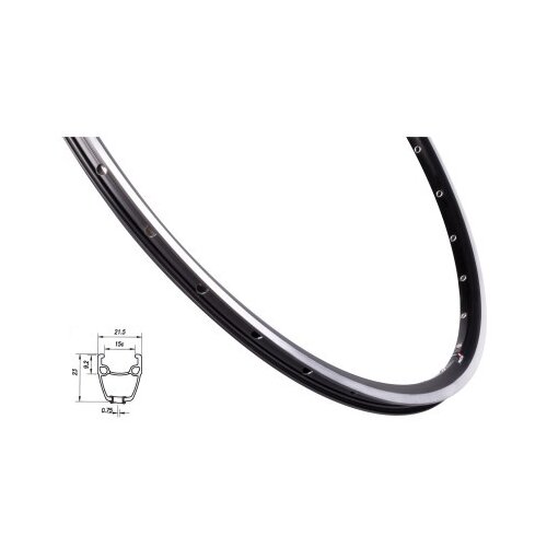 Felga mach1 road ruer 622x15 32 rupe crna ( 70190 ) Cene