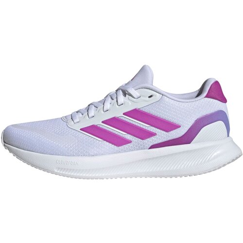 Adidas Tekaški čevelj 'RUNFALCON 5' fuksija / bela Cene