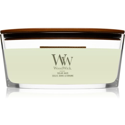 WoodWick Solar Haze di&amp;scaron;eča sveča z lesenim stenjem (hearthwick) 453 g Slike