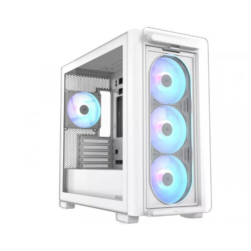 Asus A23 plus tg argb micro-atx kućište belo Cene