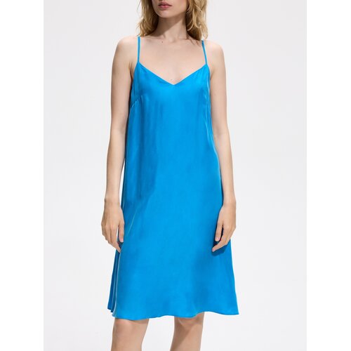 Reserved LADIES` DRESS - akvamarin Cene