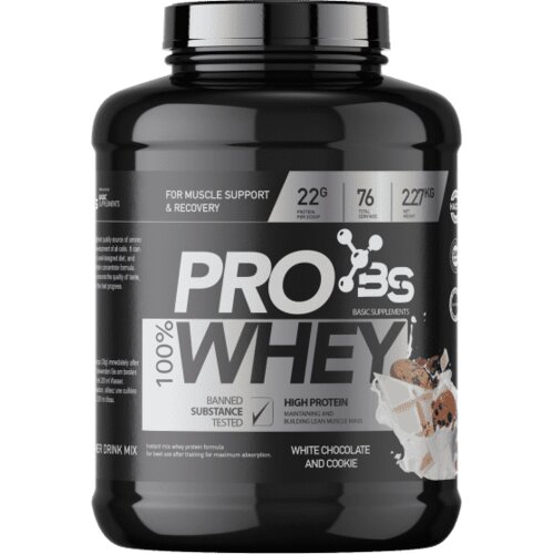 Basic Supplements Whey Protein Pro, Bela Čokolada i kolačići, 2.27kg Cene
