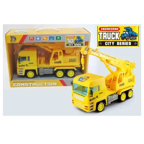 Magic Toys Model tovornjaka žerjava z lučjo 27cm Cene