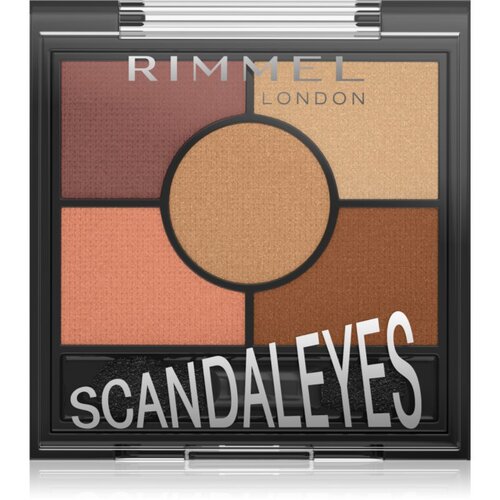 Rimmel London ScandalEyes paleta senčil za oči odtenek 005 Sunset Bronze 3.8 g Cene