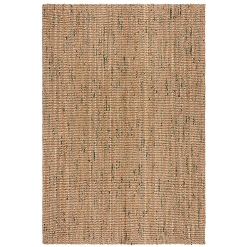 Flair Rugs Obojestranska ročno tkana preproga iz jute v naravni in zeleni barvi 120x170 cm Jute Boucle Green – Cene