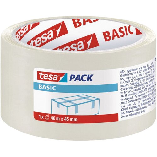 Traka ljepljiva 45mm/40m akrilna hot melt basic tesa 58574 prozirna Cene