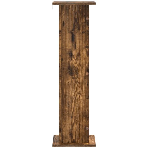  Stalak za biljke 2 pcs Dimljeni hrast 30,5 x 30 x 100,5 cm Slike