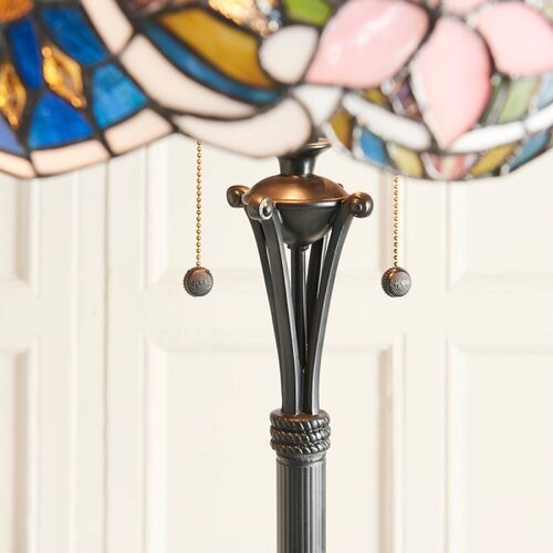  endon 64323 - podna lampa tiffany sullivan 2xE27/60W/230V prečnik 56 cm Slike