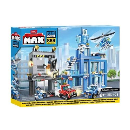  KOCKE ZURU MAX CITY POLICIJSKA POSTAJA 83162 889KOM Slike