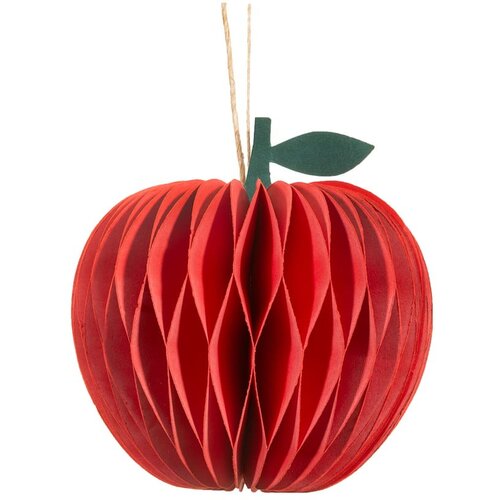 Sass &amp;amp; Belle Papirnat ukras za božićno drvce Honeycomb Apple &amp;ndash; Slike