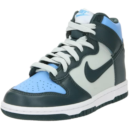 Nike Sportswear Tenisice 'Dunk' nebesko plava / menta / kraljevski zelena / prljavo bijela