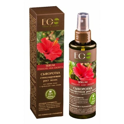 ECO LABORATORIE serum za kosu sa eteričnim uljima čempresa, grejpa i čajevca i ekstraktom hibiskusa Slike
