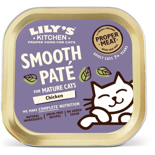 Lily&amp;#039;s Kitchen Smooth Pat&amp;eacute; Senior - pi&amp;scaron;čanec 85 g Slike