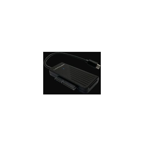 LC-Power USB-C adapter za 2,5&amp;ldquo; SATA HDD/SSD i m.2 NvME LC-ADA-USB-SATA-NVME Slike